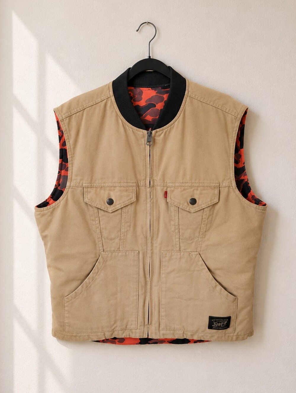 Levi's x Justin Timberlake Fresh Leaves Reversible Utility Vest – Men's Large